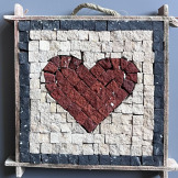 SERCE mozaika zestaw kreatywny Mosaikit