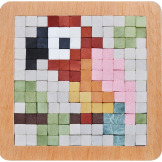 PTAKI mozaika zestaw kreatywny MosaicPixel