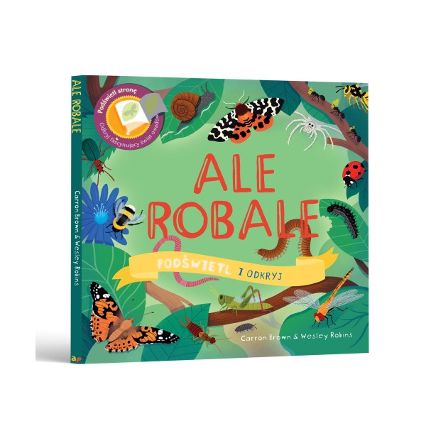 ALE ROBALE Podświetl i odkryj książka Carron Brown, Wesley Robins