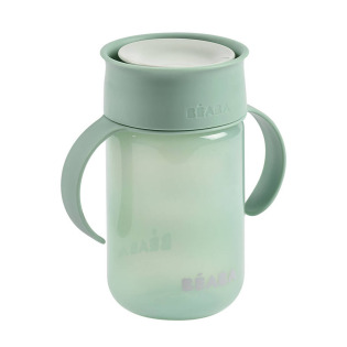 SAGE GREEN kubek treningowy 360° 340 ml