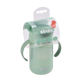 SAGE GREEN kubek treningowy 360° 340 ml