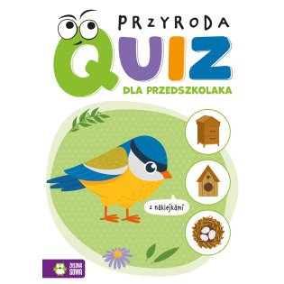 PRZYRODA Quiz dla przedszkolaka książeczka z naklejkami