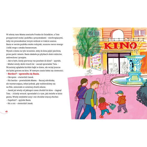 BASIA I KINO książka w twardej okładce Zofia Stanecka