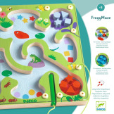 FROGY MAZE magnetyczny drewniany labirynt
