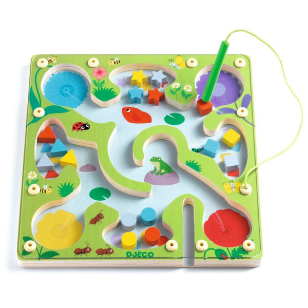 FROGY MAZE magnetyczny drewniany labirynt