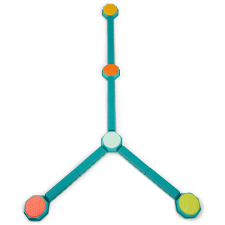 KOMBINACYJNA ŚCIEŻKA SENSORYCZNA zestaw modułowy Balance & Build Set