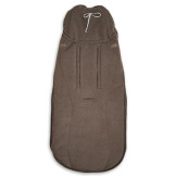 BRĄZOWY zimowy polarowy śpiworek do wózka i fotelika Teddy Fleece Buffalo