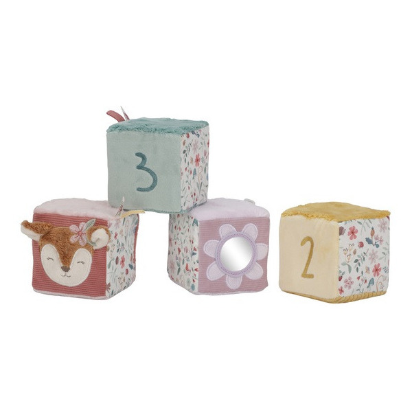 MIĘKKIE KOSTKI AKTYWIZUJĄCE zestaw 4 szt. Fairy Garden