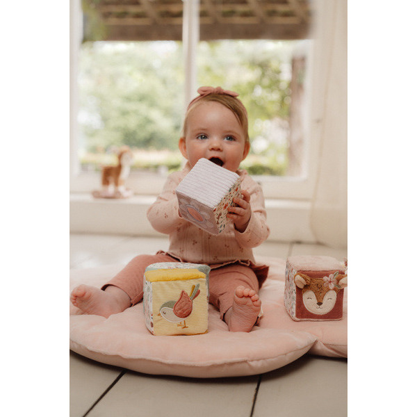 MIĘKKIE KOSTKI AKTYWIZUJĄCE zestaw 4 szt. Fairy Garden