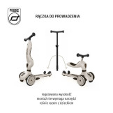 ASH szary highwaykick 1 Push and Go 2w1 Jeździk i hulajnoga z rączką do prowadzenia 1-5 lat