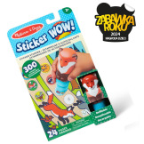 LISEK stempel z naklejkami Sticker Wow