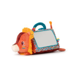 LEW JACK wielofunkcyjny trójkąt z lusterkiem zabawka materiałowa Lilliputiens 3m+