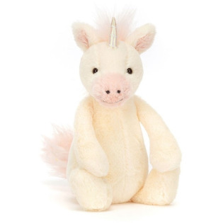 NIEŚMIAŁY JEDNOROŻEC kremowa przytulanka Bashful 22 cm