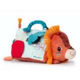 LEW JACK wielofunkcyjny trójkąt z lusterkiem zabawka materiałowa Lilliputiens 3m+