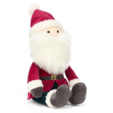 Wesoły ŚWIĘTY MIKOŁAJ przytulanka 34 cm Jolly Santa