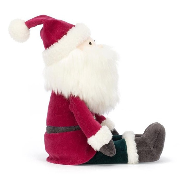 Wesoły ŚWIĘTY MIKOŁAJ przytulanka 34 cm Jolly Santa