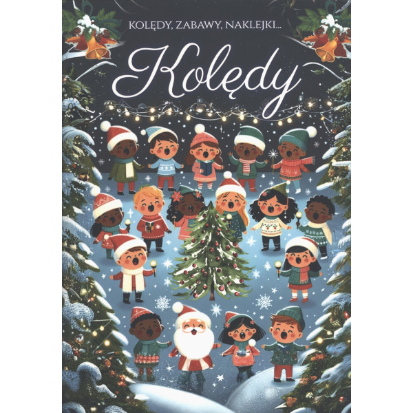 KOLĘDY książeczka z kolędami, zadaniami i naklejkami