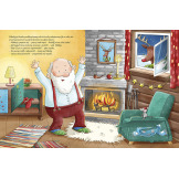 GDZIE SĄ PREZENTY, ŚWIĘTY MIKOŁAJU książka kartonowa z okienkami Anna Taube wyd. JupiJo 2+