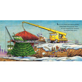 CHOINKOWY PLAC BUDOWY książka kartonowa z okienkami Rinker Sheri Duskey wyd. Nasza Księgarnia