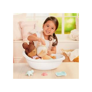 WANNA z akcesoriami do kąpieli dla lalki niemowlaka Lulla Baby  2+