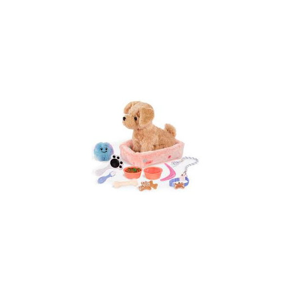 LEGOWISKO DLA PIESKA zestaw akcesoriów do pielęgnacji i karmienia psa