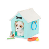 BUDA Z PUPILEM zestaw akcesoriów dla pieska