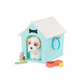 BUDA Z PUPILEM zestaw akcesoriów dla pieska
