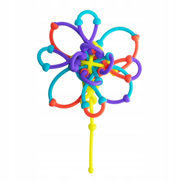 SILIKONOWE KLOCKI innowacyjne przyssawki 46 el. Plip Kit Fat Brain Toy 5+