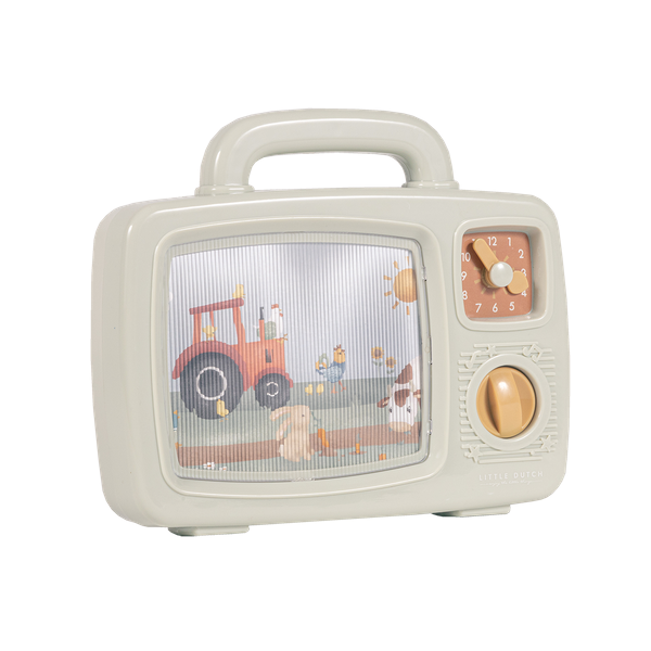 TELEWIZOR animowana pozytywka Musical TV Little Farm