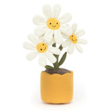 WESOŁA STOKROTKA przytulanka kwiatki w doniczce 34 cm Jellycat 0+