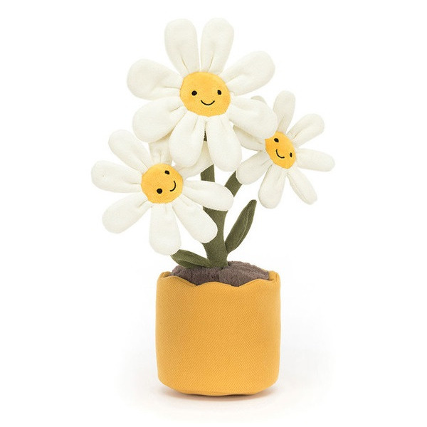 WESOŁA STOKROTKA przytulanka kwiatki w doniczce 34 cm Jellycat 0+