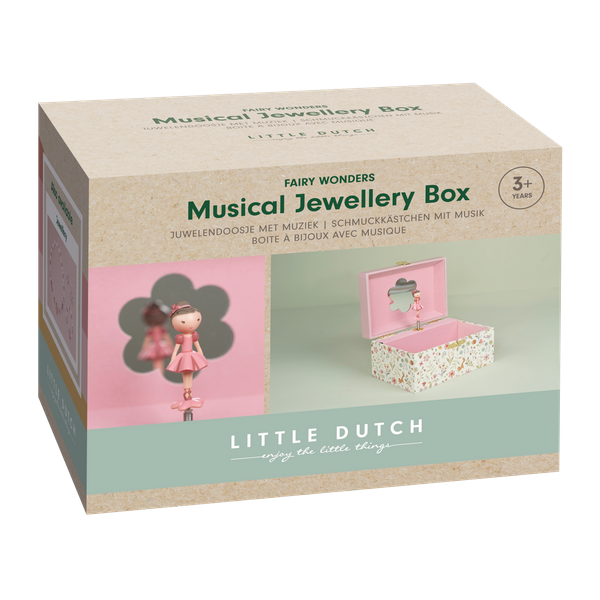 LALECZKA ROSA szkatułka na biżuterię z pozytywką Little Dutch 3+