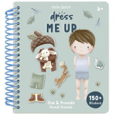 JIM&FRIENDS książeczka z naklejkami ubieranka Forest Friends