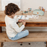 JIM&FRIENDS książeczka z naklejkami ubieranka Forest Friends