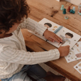 JIM&FRIENDS książeczka z naklejkami ubieranka Forest Friends