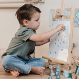 PIECZĄTKI Z TUSZEM zestaw 16 sztuk Forest Friends