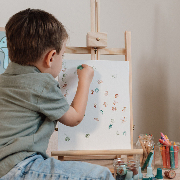 PIECZĄTKI Z TUSZEM zestaw 16 sztuk Forest Friends