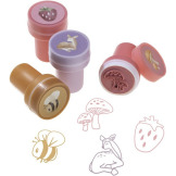 PIECZĄTKI Z TUSZEM zestaw 16 sztuk Fairy Garden