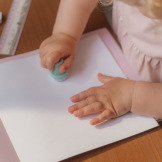 PIECZĄTKI Z TUSZEM zestaw 16 sztuk Fairy Garden