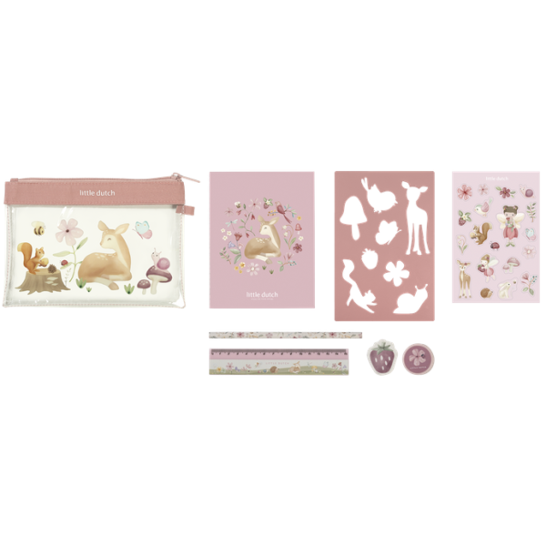 Zestaw artykułów papierniczych 8 elementów Fairy Garden