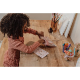 Zestaw artykułów papierniczych 8 elementów Fairy Garden