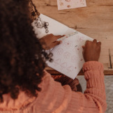 Zestaw artykułów papierniczych 8 elementów Fairy Garden