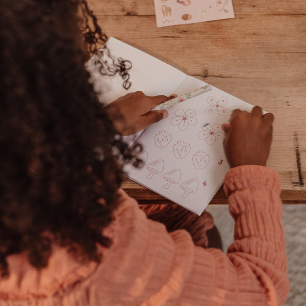 Zestaw artykułów papierniczych 8 elementów Fairy Garden