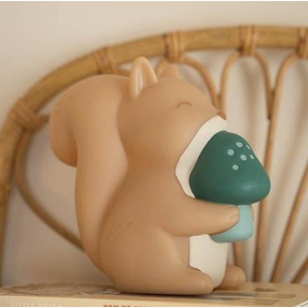 WIEWIÓRKA lampka nocna led Forest Friends