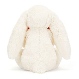 KRÓLICZEK z czerwonym serduszkiem przytulanka 31 cm