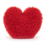 SERDUSZKO czerwona przytulanka Beatie 24 cm