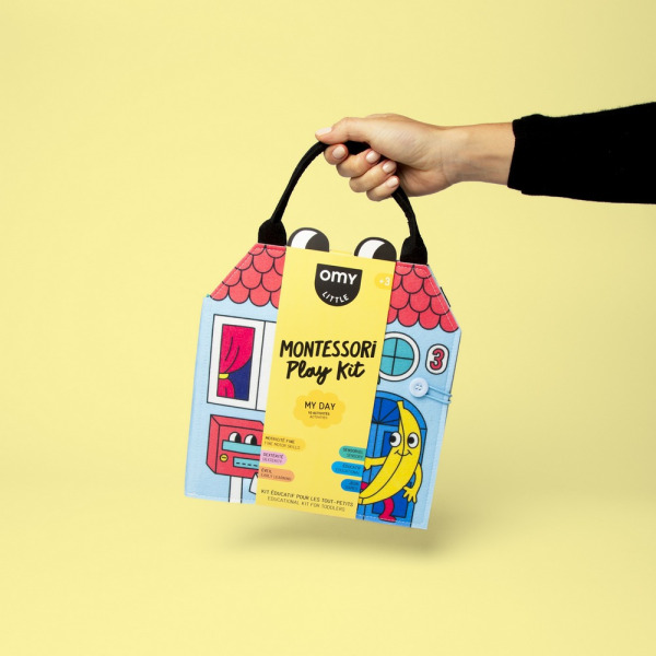 MÓJ DZIEŃ miękka książka aktywizująca MONTESSORI