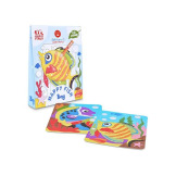 KOLOROWE RYBKI zestaw kreatywny do kolorowania piaskiem Sabbiarelli Bag