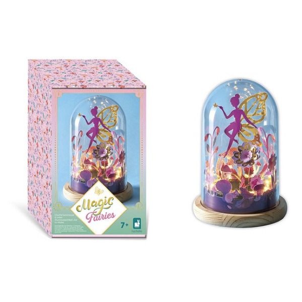 LAMPKA Tajemniczy Ogród Wrózki zestaw kreatywny Magic Fairies