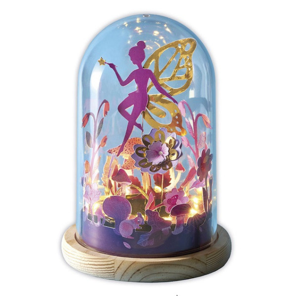 LAMPKA Tajemniczy Ogród Wrózki zestaw kreatywny Magic Fairies